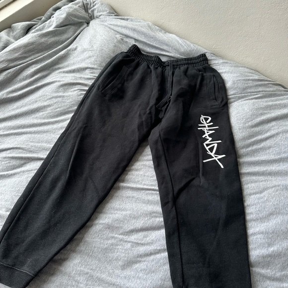 Ghanda Pants & Jumpsuits Black Ghanda Trackies L Poshmark